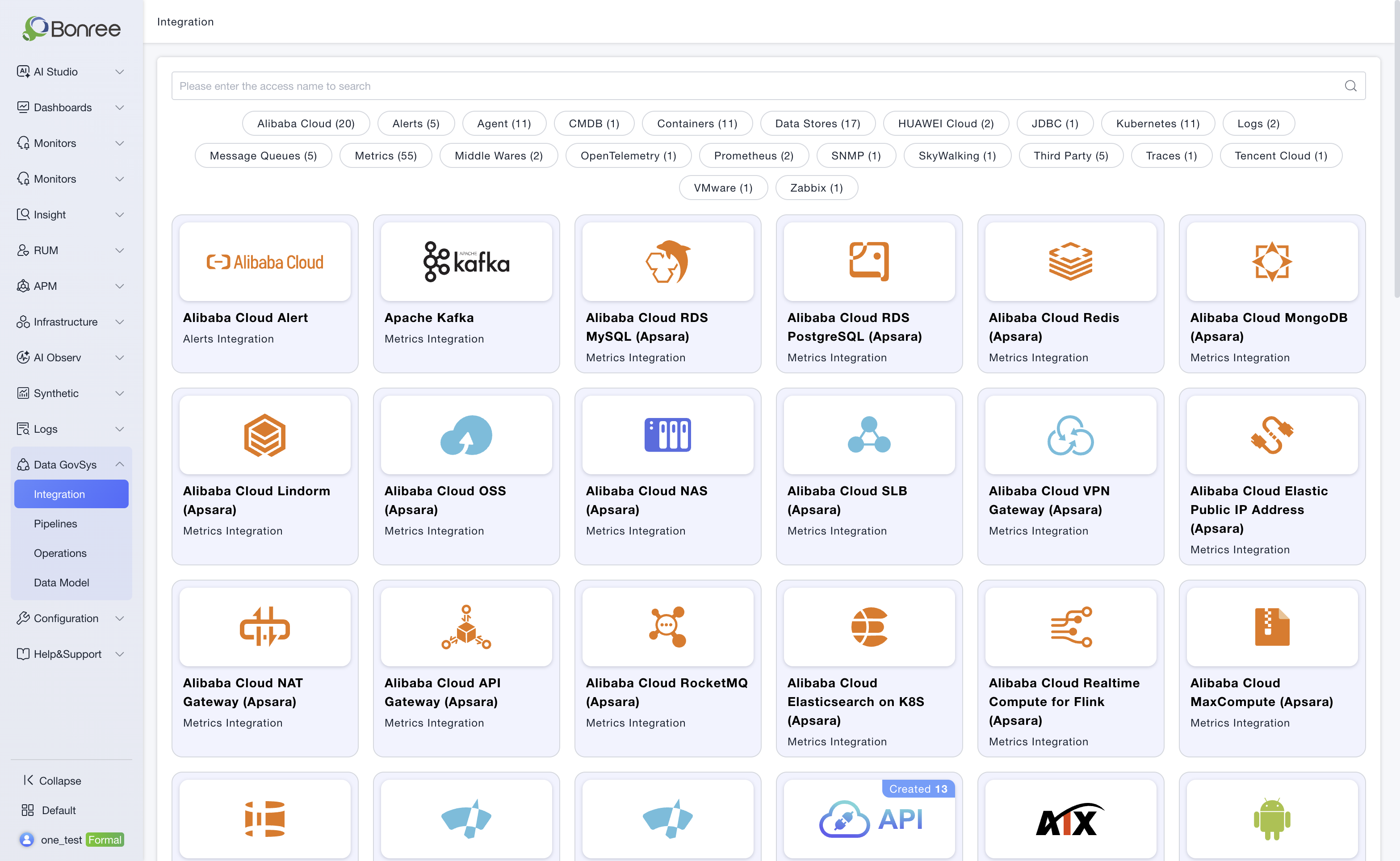 dataIntegrationList