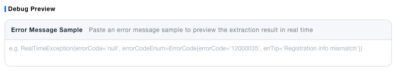 Debug Preview